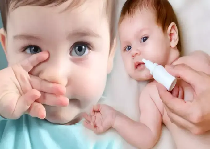 bebeklerde mevsimsel alerjik rinit